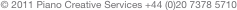 � 2011 Piano Creative Services