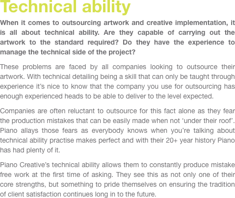 Technical ability
